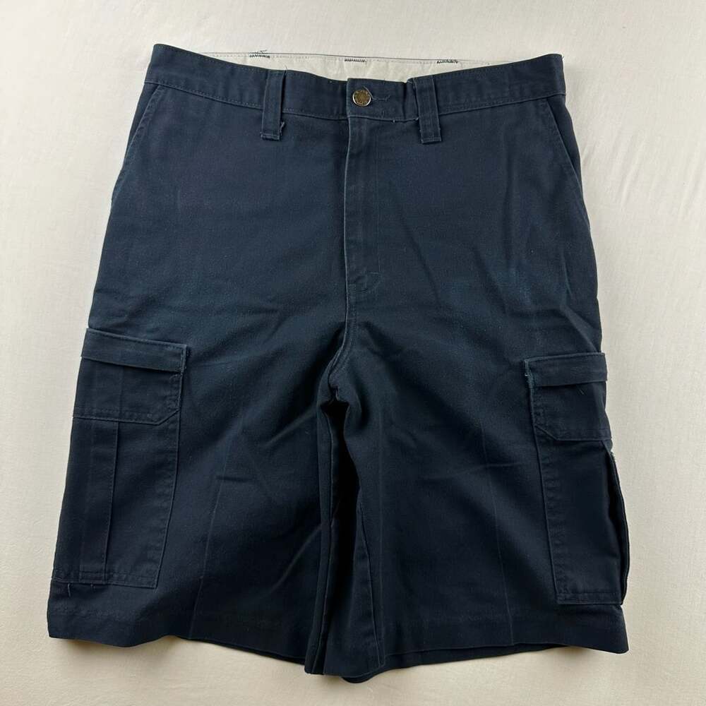 Dickies Cargo Shorts Size 31 Navy Workwear